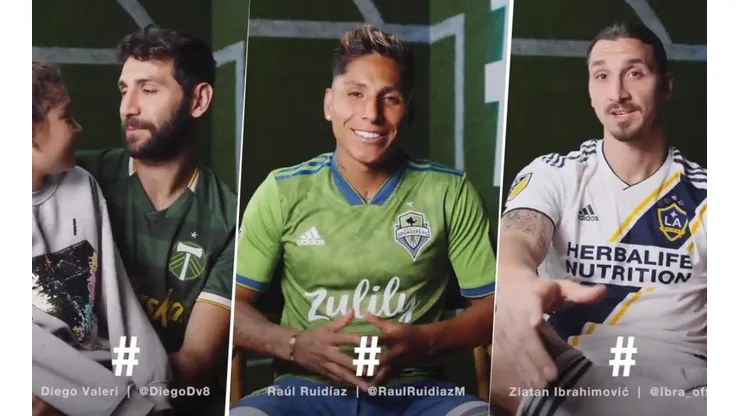 Rodeado de estrellas: la divertida publicidad de la MLS en la que aparece Raúl Ruidíaz