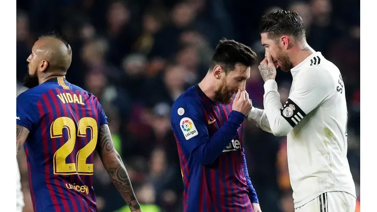 Real Madrid vs Barcelona por la Copa del Rey.