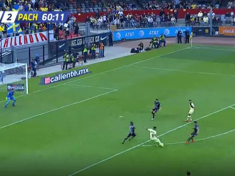 Roger Martínez colgó la pelota en el ángulo para liquidar el encuentro