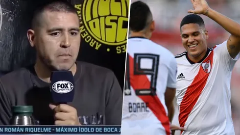 La respuesta de Quintero cuando le preguntaron por la frase de Riquelme