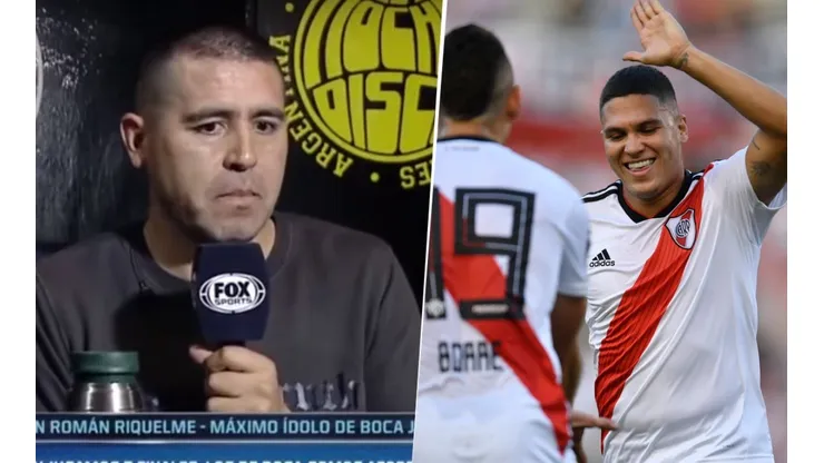 La respuesta de Quintero cuando le preguntaron por la frase de Riquelme