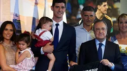 Ahora que juega en Real Madrid, Courtois cambió a su mujer por una bomba española
