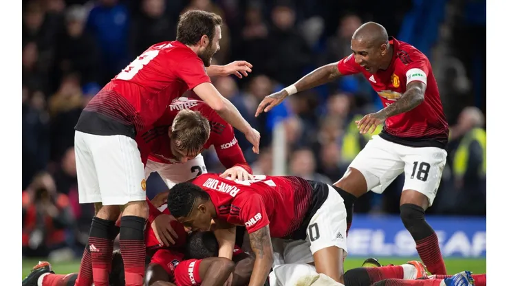 Crystal Palace vs Manchester United por la Premier League.