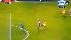 Aubrey Davis anotó un gol en contra insólito.