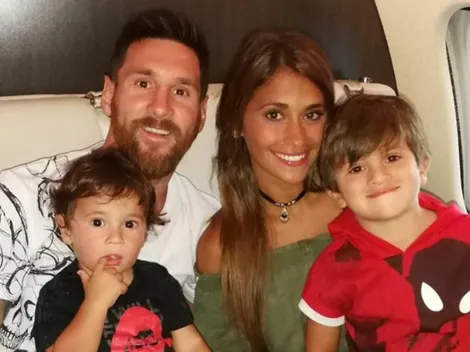 Antonella Roccuzzo tiene la sonrisa más linda: la tierna foto que subió Messi a Instagram
