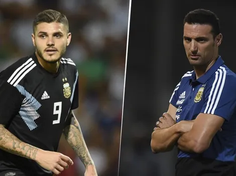 Las tres alternativas de Scaloni para reemplazar a Mauro Icardi en la Selección Argentina