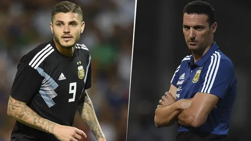 Las tres alternativas de Scaloni para reemplazar a Mauro Icardi en la Selección Argentina