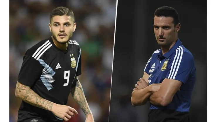 Las tres alternativas de Scaloni para reemplazar a Mauro Icardi en la Selección Argentina