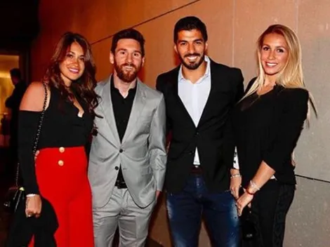 El tierno saludo de cumpleaños de la mujer de Suárez para Antonella Roccuzzo