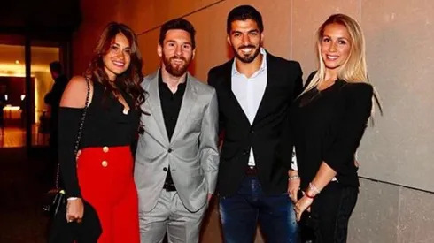 El tierno saludo de cumpleaños de la mujer de Suárez para Antonella Roccuzzo