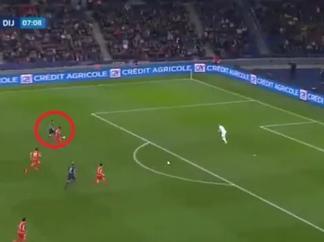 Di María la picó de manera exquisita para el primero de PSG ante Dijon