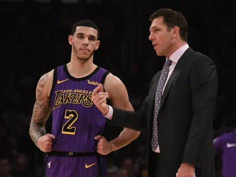 Los médicos de los Lakers no le han dicho a Luke Walton cuándo podrá volver Lonzo Ball