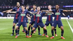 Gran festejo de Paris Saint-Germain.