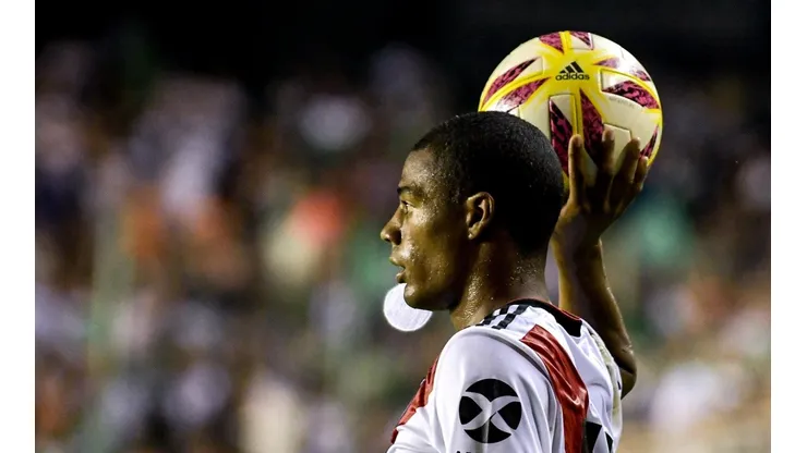NUEVO PRESENTE. Nicolás De la Cruz está jugando más minutos en River (Foto: Getty).