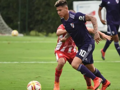 Carrascal podría tener su chance de debutar en River de forma inminente