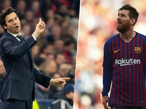La frase de Solari sobre Messi que podría costar caro a Real Madrid