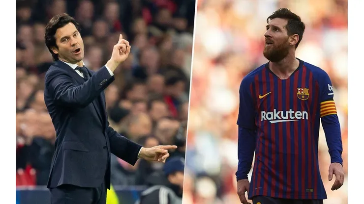 La frase de Solari sobre Messi que podría costar caro a Real Madrid