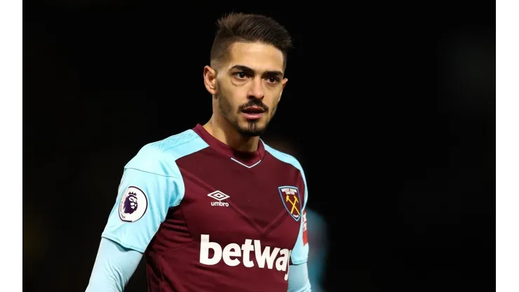 Manuel Lanzini en West Ham United.