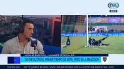 Nicolás Burdisso fue muy autocrítico.