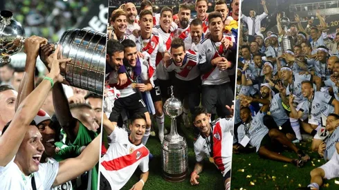 Los campeones de las últimas Copa Libertadores