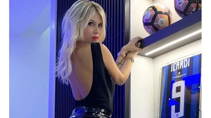 Wanda Nara le declaró la guerra a un compañero de Icardi en Inter