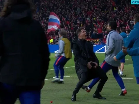 Llegaron las consecuencias para Simeone luego de su obsceno gesto frente a la Juventus
