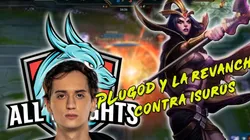 ¡Deleteados! El wombo combo entre Ashe y LeBlanc fue todo lo que necesitó All Knights para ganarle a Isurus