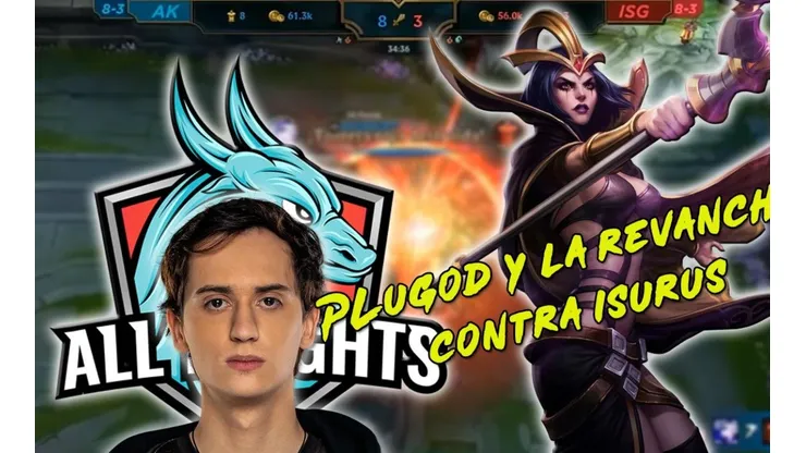 ¡Deleteados! El wombo combo entre Ashe y LeBlanc fue todo lo que necesitó All Knights para ganarle a Isurus