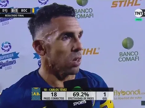 Tevez nombró a Alfaro de una forma muy especial y en Twitter explotaron