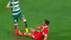 ¡De locos! Planchazo de Santiago García y Toluca con diez