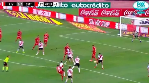 Mano de Rojas y penal no sancionado.