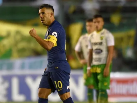 Boca se acordó de jugar y Tevez puso el 1 a 0 en el primer tiro al arco de su equipo
