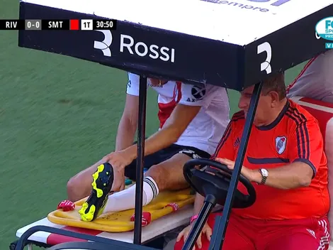 River es una enfermería: también se lesionó Nacho Fernández