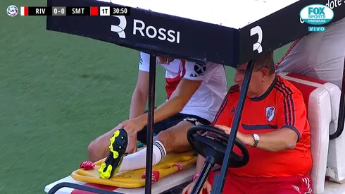 Así se retiró Ignacio Fernández.