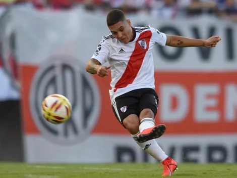 Si no es golazo no vale: zurdazo de Quintero 'a lo Messi' para el 1 a 0 de River