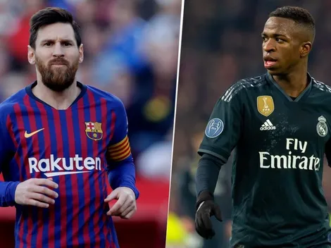 Su frase dará que hablar: para Vinícius, Messi "no asusta a nadie"