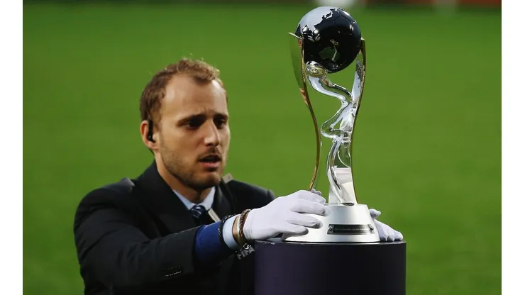 El trofeo del Mundial Sub-20.