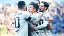 BOLOGNA, ITALY - FEBRUARY 23: Paulo Dybala of Juventus celebrates after scoring a goal during the Serie A match between Bologna FC and Juventus at Stadio Renato Dall