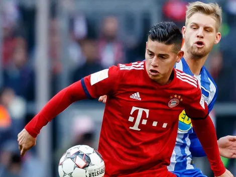 Bayern Munich le puso los puntos al Real Madrid sobre James