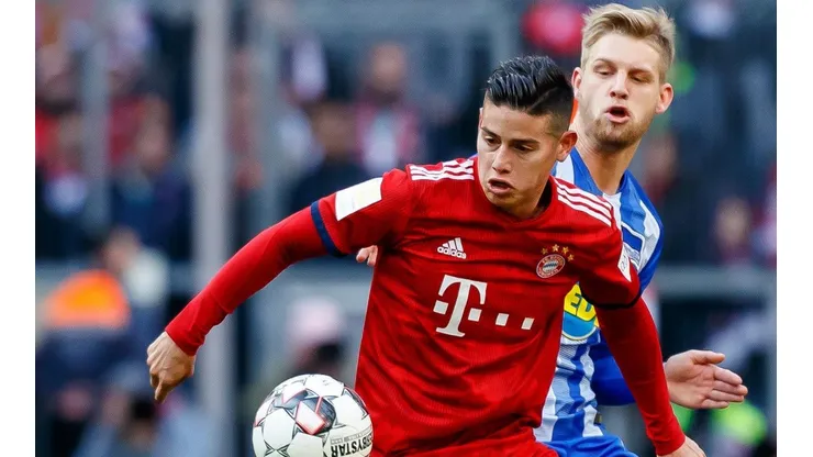 Bayern Munich le puso los puntos al Real Madrid sobre James