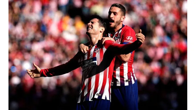 Morata se sacó la mufa y gritó para el Aleti.