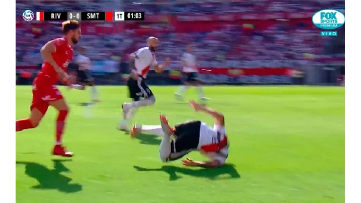 El momento de la lesión de Casco.