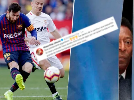 El trolleo de MisterChip a Pelé después del golazo de Messi de derecha