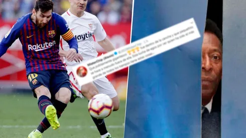 El trolleo de MisterChip a Pelé después del golazo de Messi de derecha