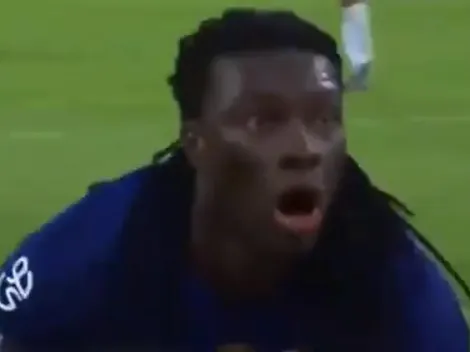 El particular festejo de Gomis que generó el pánico de un niño