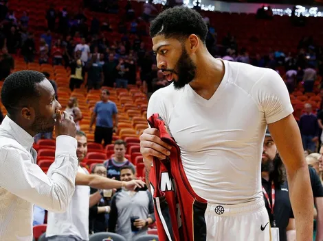 El padre de Anthony Davis y el agente de LeBron van juntos al juego de los Lakers