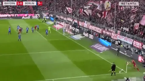 Al Bayern Múnich le alcanzó con un centro de James Rodríguez para ganar