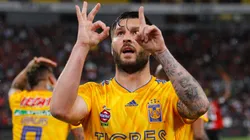 Gignac le dio el triunfo a Tigres sobre el final.