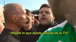 Perdió Tottenham y Pochettino lo encaró al árbitro enfrente de la cámara