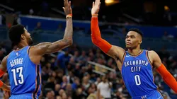 Resultados NBA Hoy: 45 de Paul George y 43 de Russell Westbrook en el triunfo del Thunder